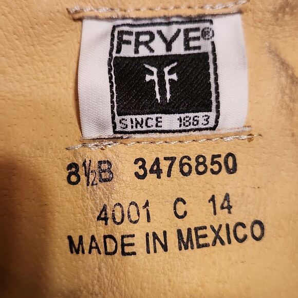 Frye Women's Phillip Harness Dark Brown Tall Brown Riding Boots Size 8.5 - Picture 9 of 14